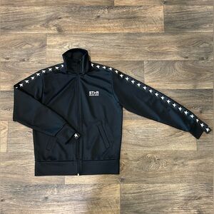 Golden Goose - Grosgrain-Trim Tech Jersey Track Jacket